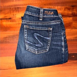 Silver Jeans Women's Dark Blue Denim